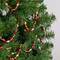 9ft. Red & Gold Unlit Shiny & Matte Beaded Christmas Garland